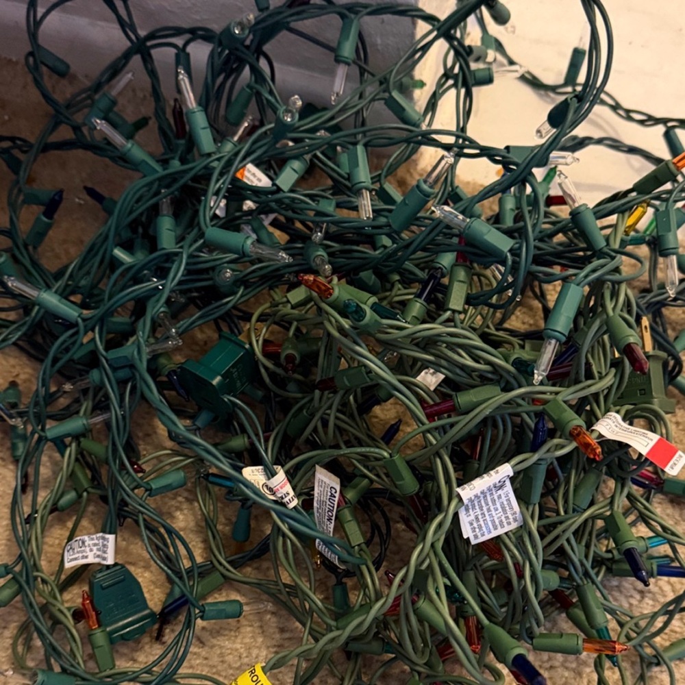 Green String Lights - Picture 2 of 2